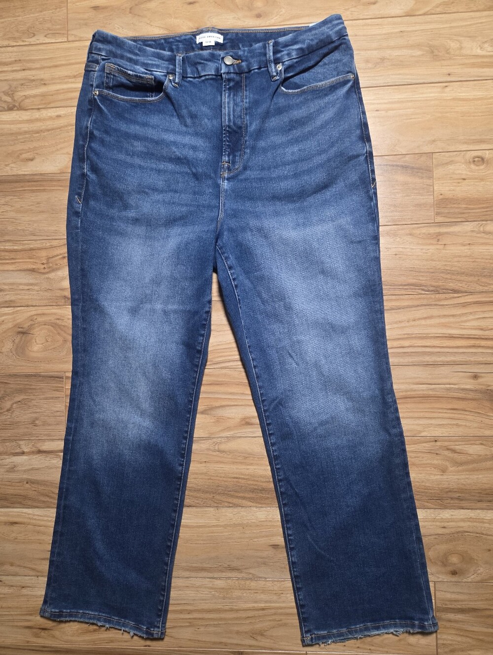 GOOD AMERICAN Good Legs Always Fits 14-18 Straight Leg Jeans